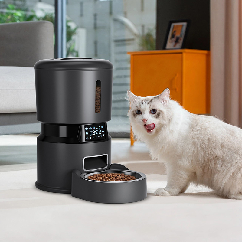 Timed Cat Dog Food Dispenser 4L - 4L Smart Cat Feeder Automatic Dog