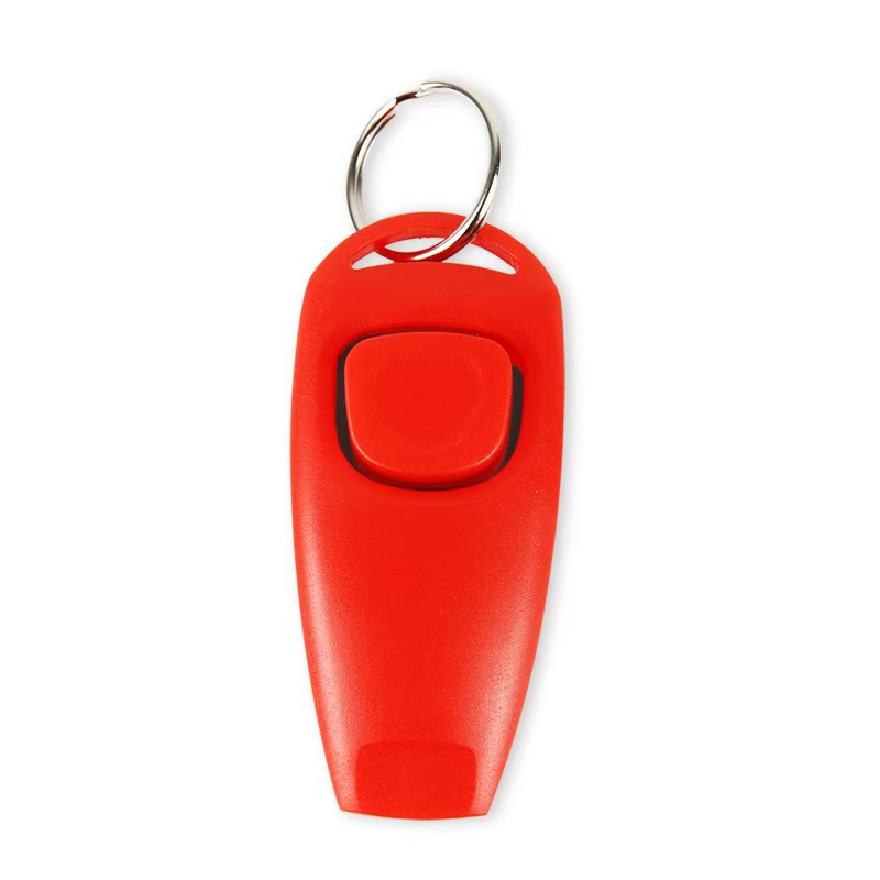 Dog Clicker Training With Wrist Strap - 2 In 1 Pet Dog Training
