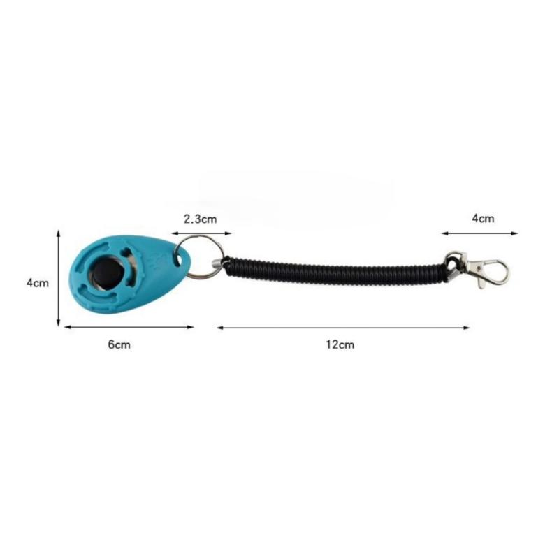 Dog Clicker Training With Wrist Strap - 1Pcs Key Chain Dog Training Clicker