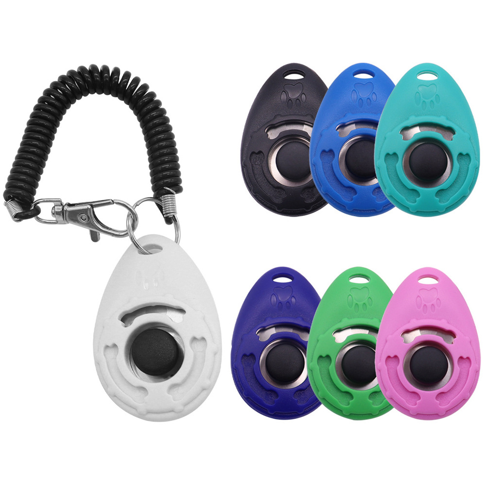 Dog Clicker Training With Wrist Strap - Dog Training Clicker Pet Cat Dog