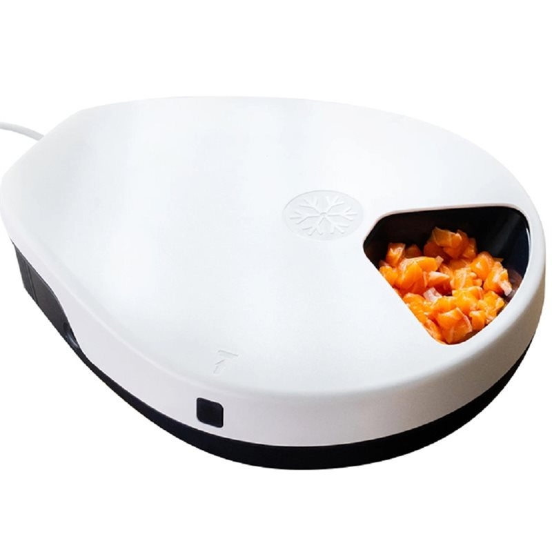 Wet Food Automatic Pet Feeder Refrigerated - ABKS-Automatic Pet Feeder Wet Food With