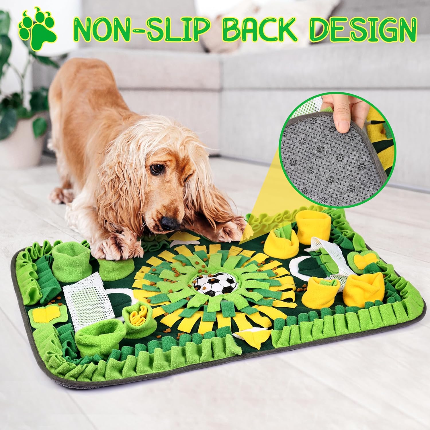 Snuffle Mat For Dogs Foraging Mental - Pet Snuffle Mat - Interactive Slow