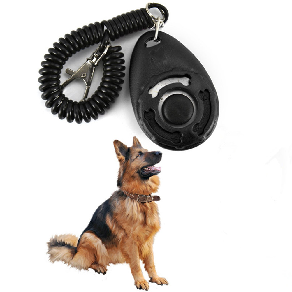 Dog Clicker Training With Wrist Strap - 4Pcs Pet Training Clickers Big Button