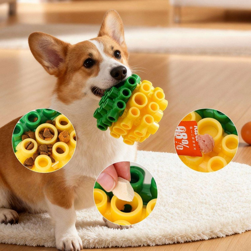 Puppy Pet Supplies Square Food - огляд і ціна Dog Slow Feeder Puzzle Toy Interactive