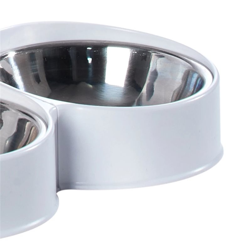 Automatic Pet Feeder 5L Dual B - огляд і ціна Automatic Pet Feeder Dual Bowl Stainless