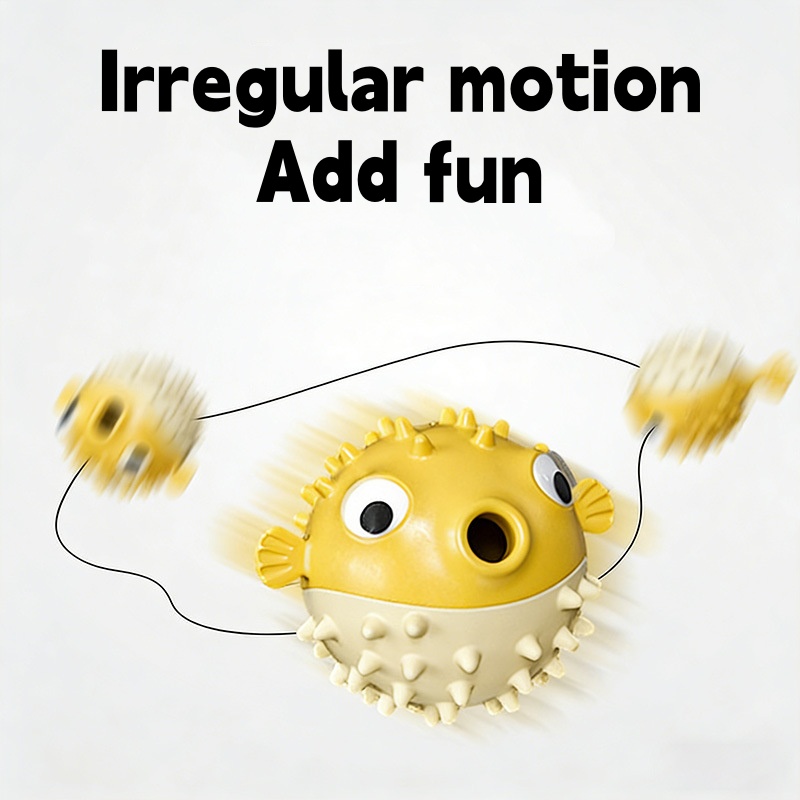 Interactive Bouncing Fish Trea - огляд і ціна Dog Slow Feeder Puzzle Toy Interactive