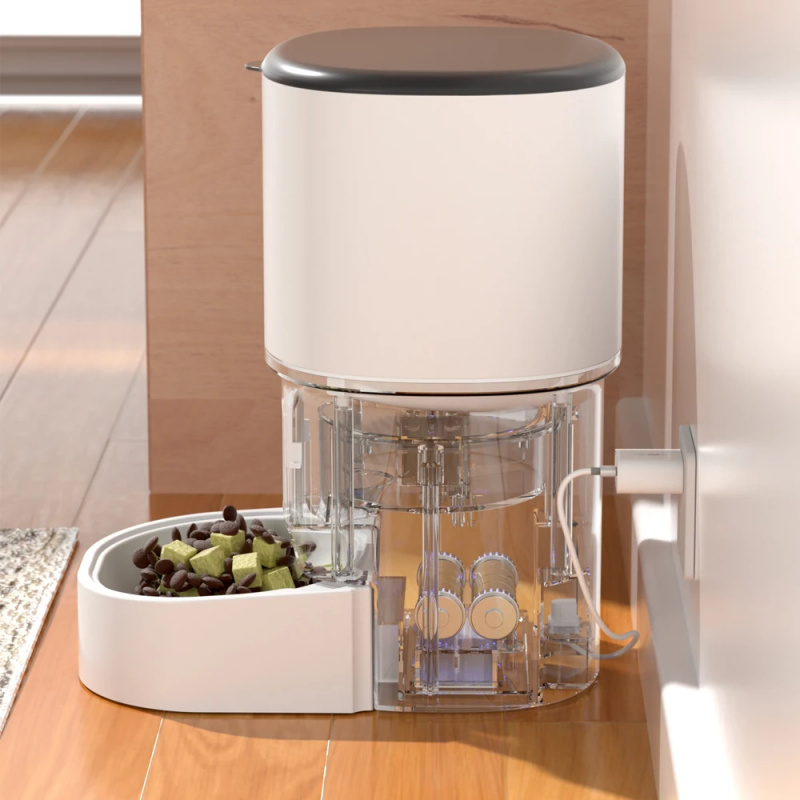 4L Automatic Cat Feeder with W - огляд і ціна Timed Cat Dog Food Dispenser 4L