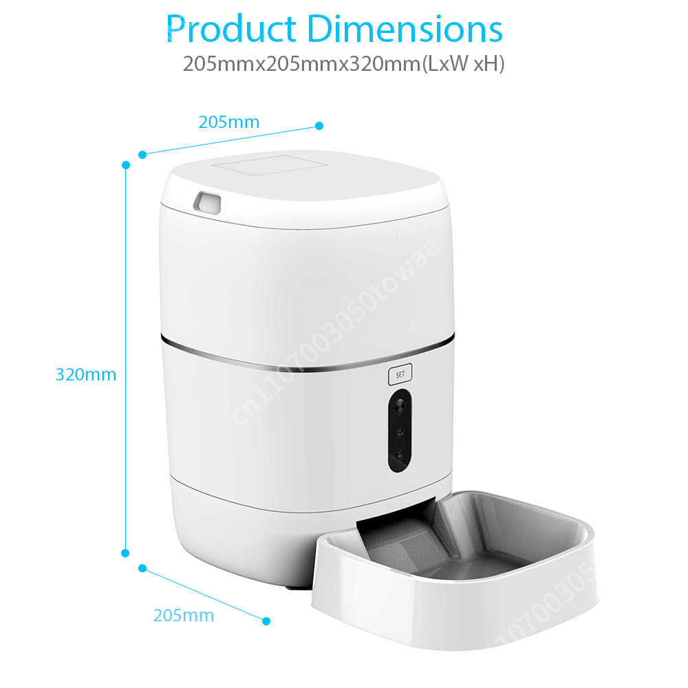 1080P Camera Tuya Smart Wifi A - огляд і ціна Smart Pet Feeder Camera 1080P Wifi