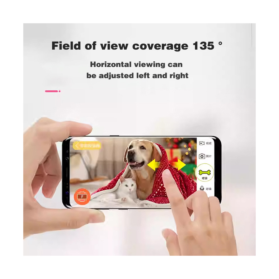 Automatic Wifi Monitoring Came - огляд і ціна Pet Treat Dispenser Camera Interactive