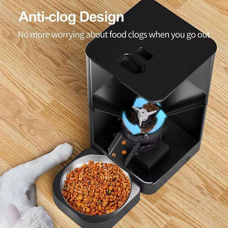 Dual Bowls 6L Automatic Dog Fe - огляд і ціна Automatic Pet Feeder Dual Bowl Stainless