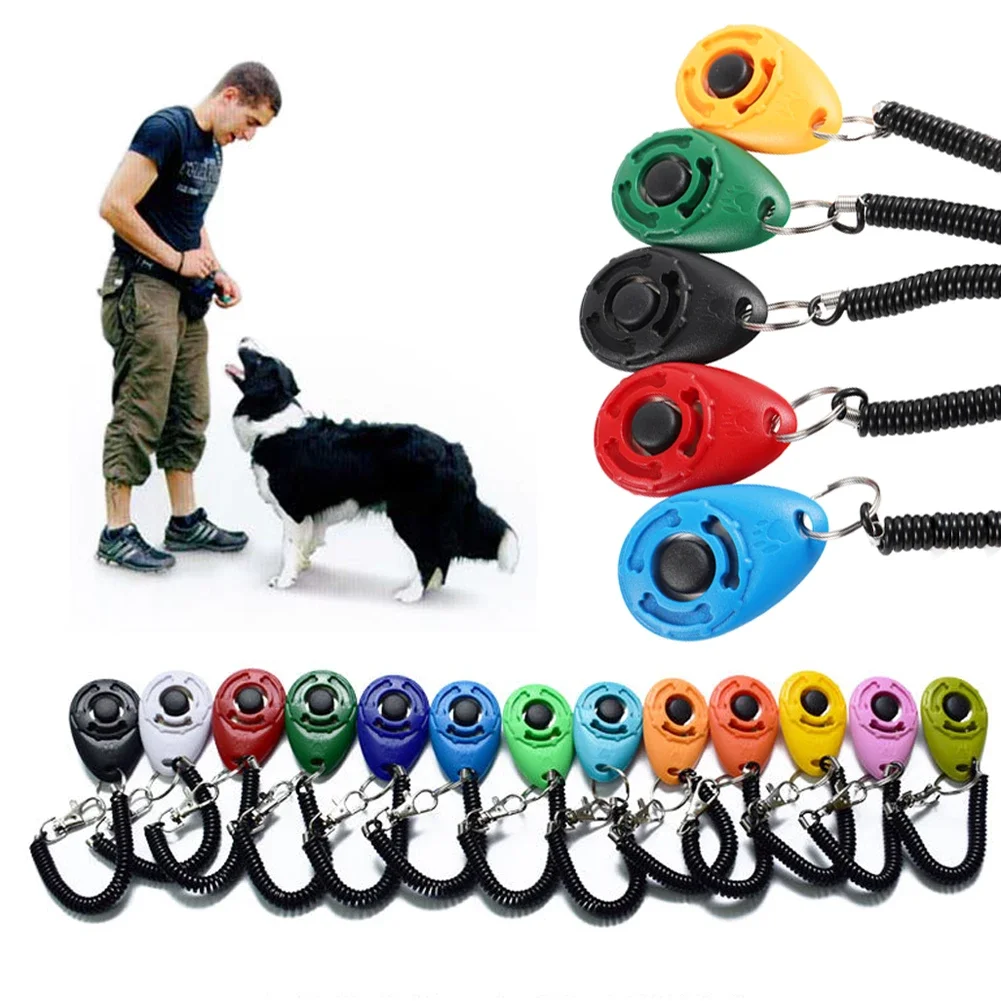 2 in 1 Dog Training Clicker Pe - огляд і ціна Dog Clicker Training With Wrist Strap