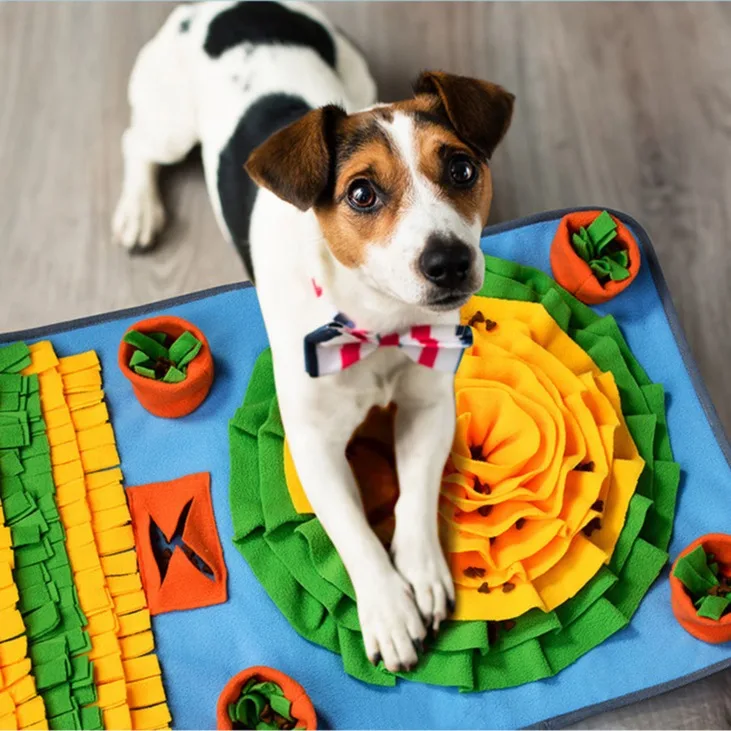 Dog Snuffle Mat Slow Feeder &  - огляд і ціна Snuffle Mat For Dogs Foraging Mental