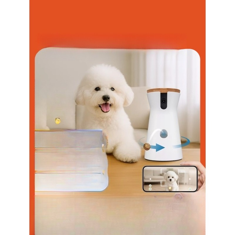 WiFi Pet Treat Dispenser Camer - огляд і ціна Pet Treat Dispenser Camera Interactive