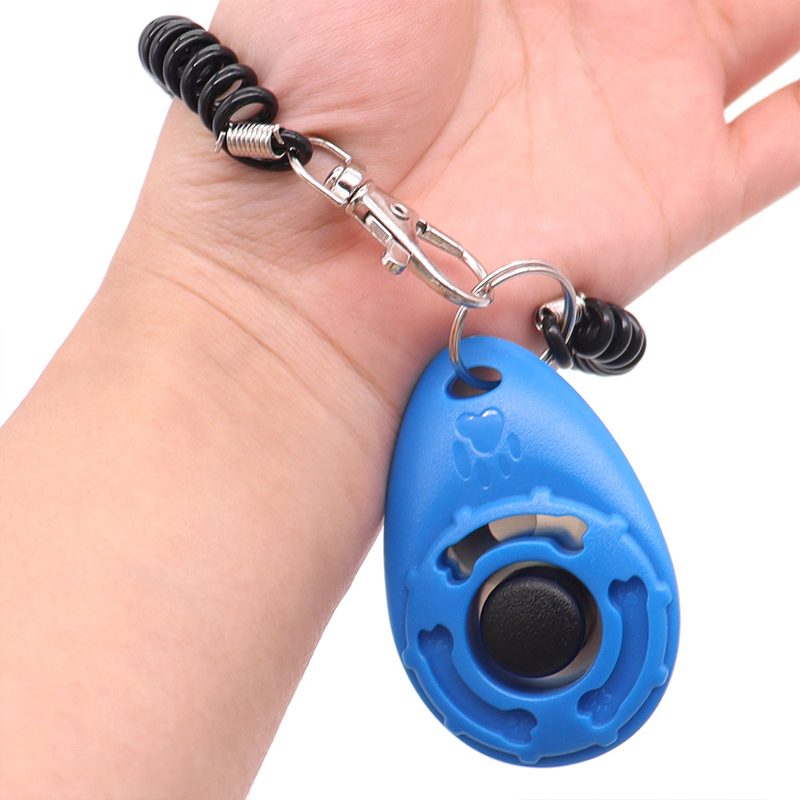 Dog Training Clicker Pet Cat D - огляд і ціна Dog Clicker Training With Wrist Strap