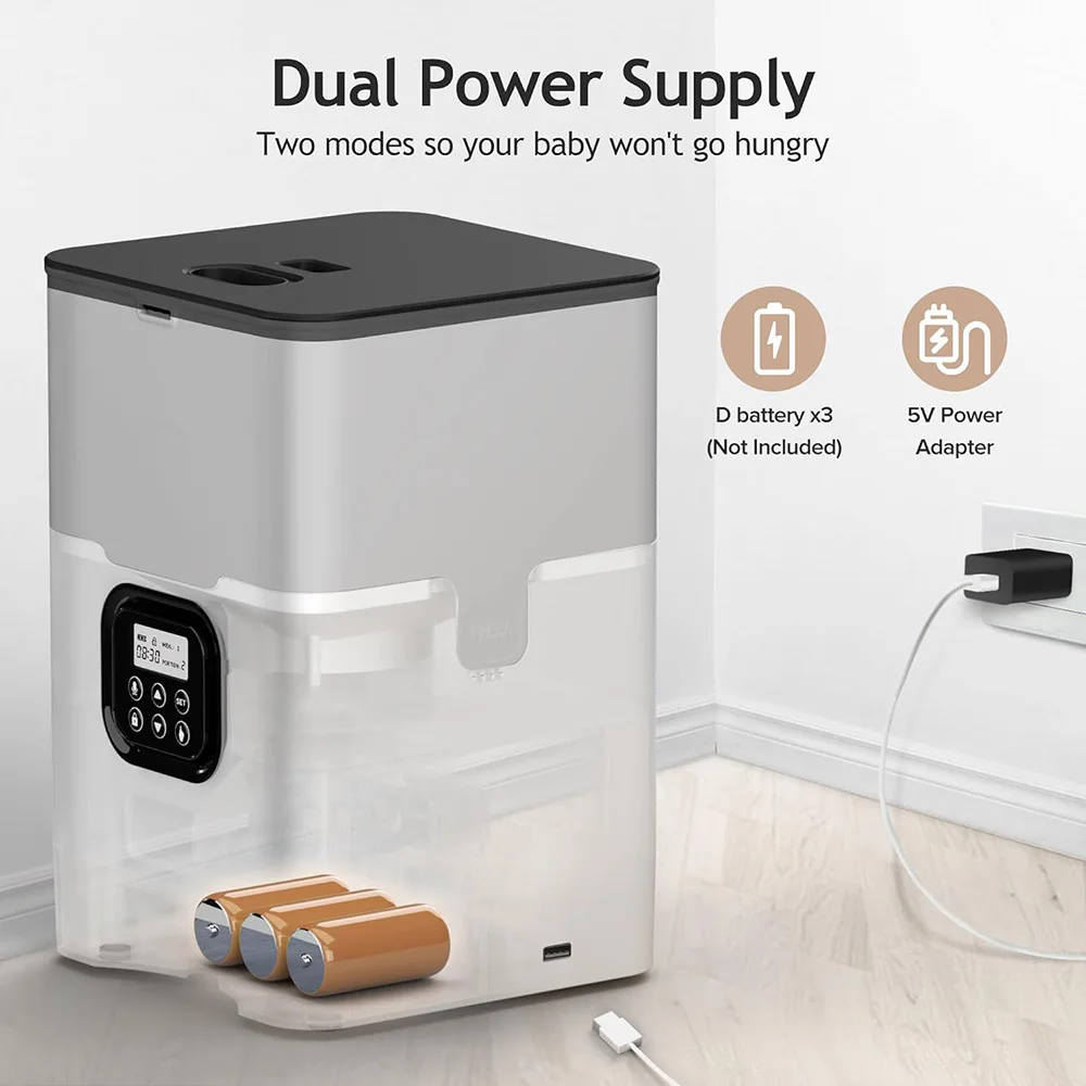 4L Automatic Pet Feeder With T - огляд і ціна Timed Cat Dog Food Dispenser 4L