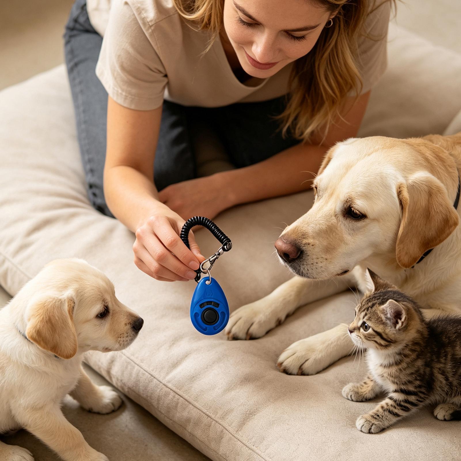 Dog Training Clicker Pet Behav - огляд і ціна Dog Clicker Training With Wrist Strap