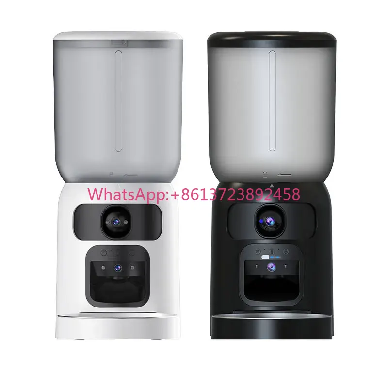 Intelligent Visual WiFi Pet Mo - огляд і ціна Automatic Pet Feeder Dual Bowl Stainless
