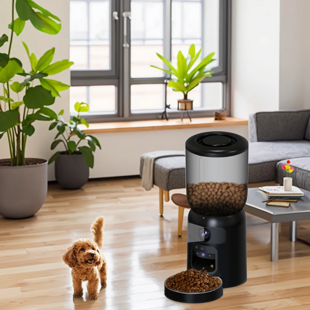 Intelligent Visual WiFi Pet Mo - огляд і ціна Automatic Pet Feeder Dual Bowl Stainless