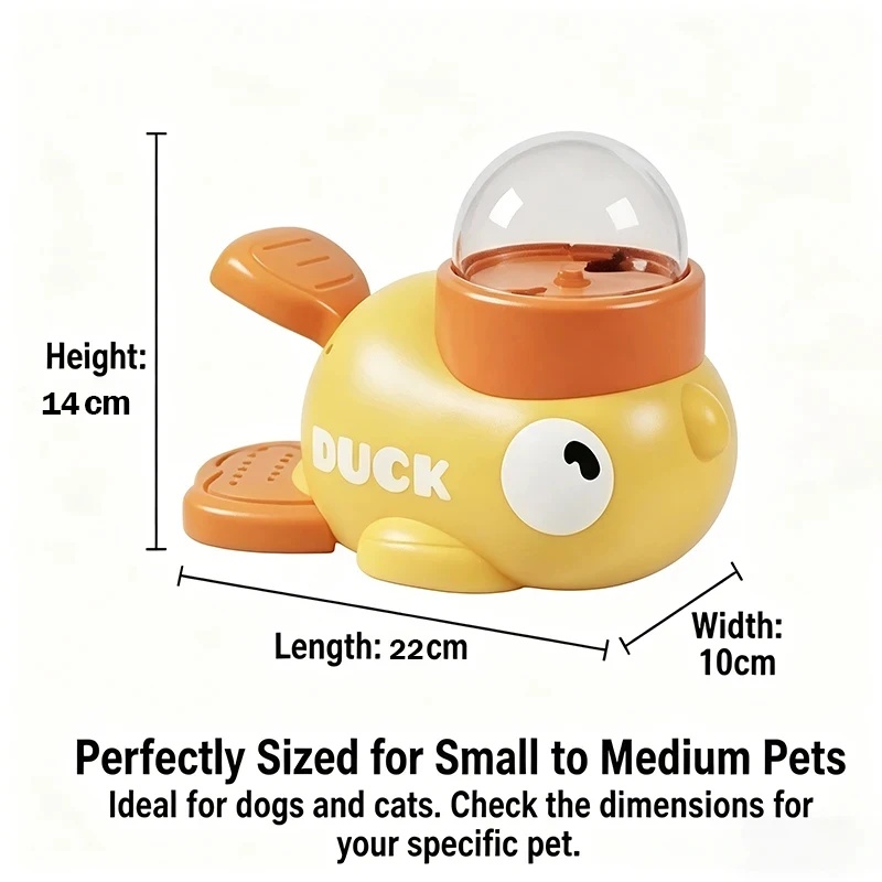 Interactive Yellow Duck Dog Fe - огляд і ціна Dog Slow Feeder Puzzle Toy Interactive