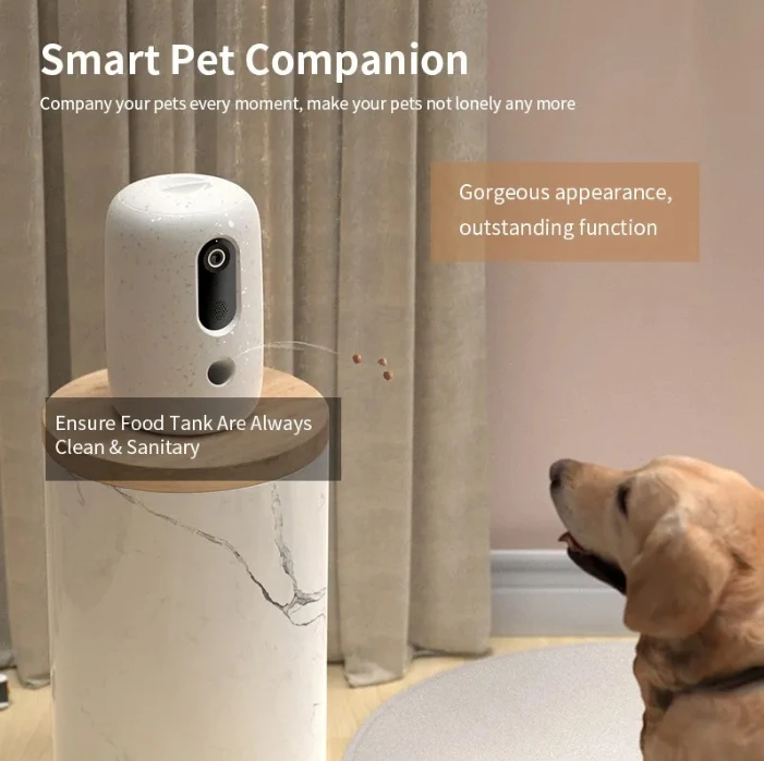 Hot Selling Interactive Pet Ca - огляд і ціна Pet Treat Dispenser Camera Interactive