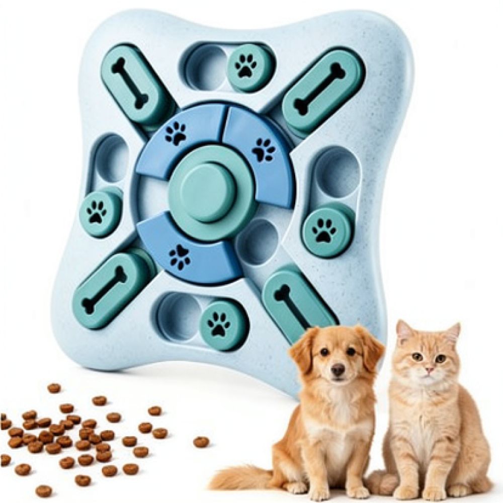 Anti Choke Pet Slow Feeding Bo - огляд і ціна Dog Slow Feeder Puzzle Toy Interactive