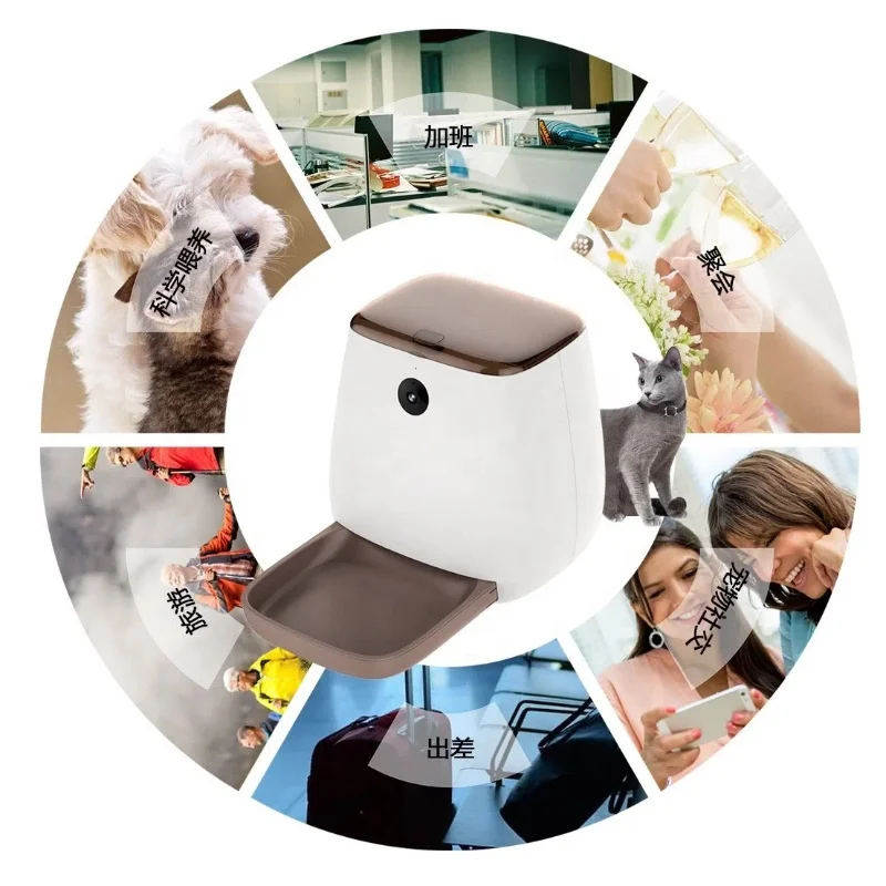 CANBOUN 4L WIFI Smart Pet Feed - огляд і ціна Smart Pet Feeder Camera 1080P Wifi