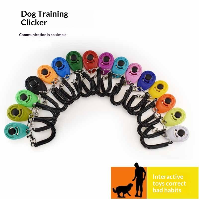 1Pcs Key Chain Dog Training Cl - огляд і ціна Dog Clicker Training With Wrist Strap