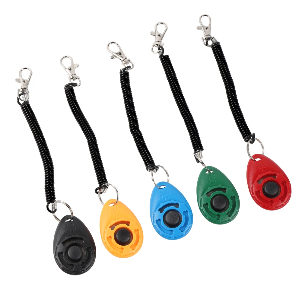 Dog Training Clicker Pet Cat P - огляд і ціна Dog Clicker Training With Wrist Strap