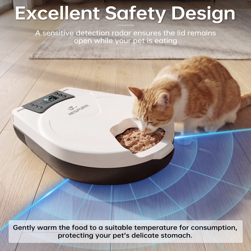 Cold‑Keeping Pet Feeder Automa - огляд і ціна Wet Food Automatic Pet Feeder Refrigerated
