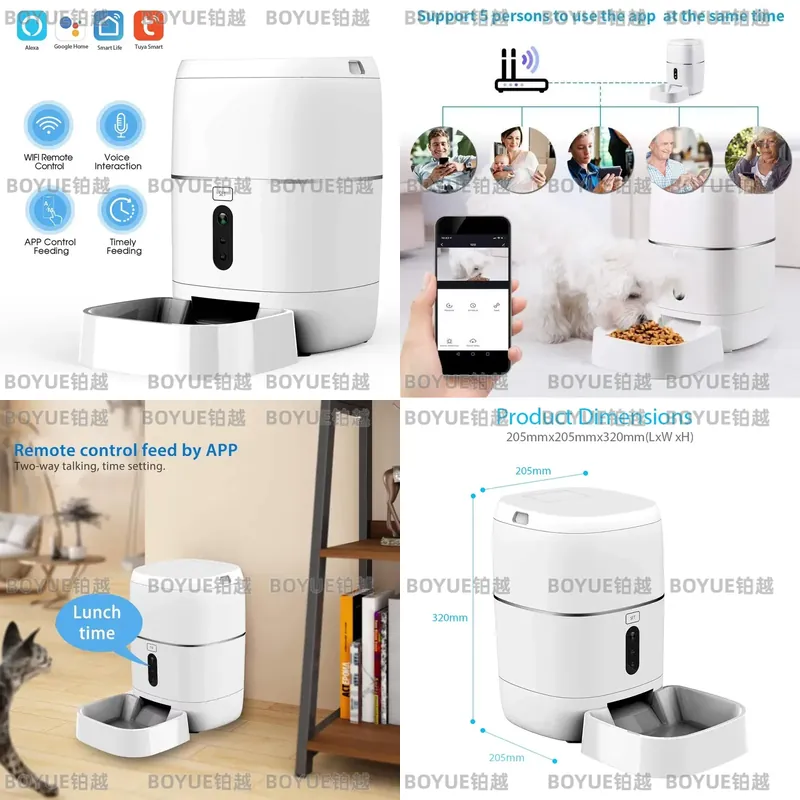 for RSH 1080P Camera Tuya Smar - огляд і ціна Smart Pet Feeder Camera 1080P Wifi