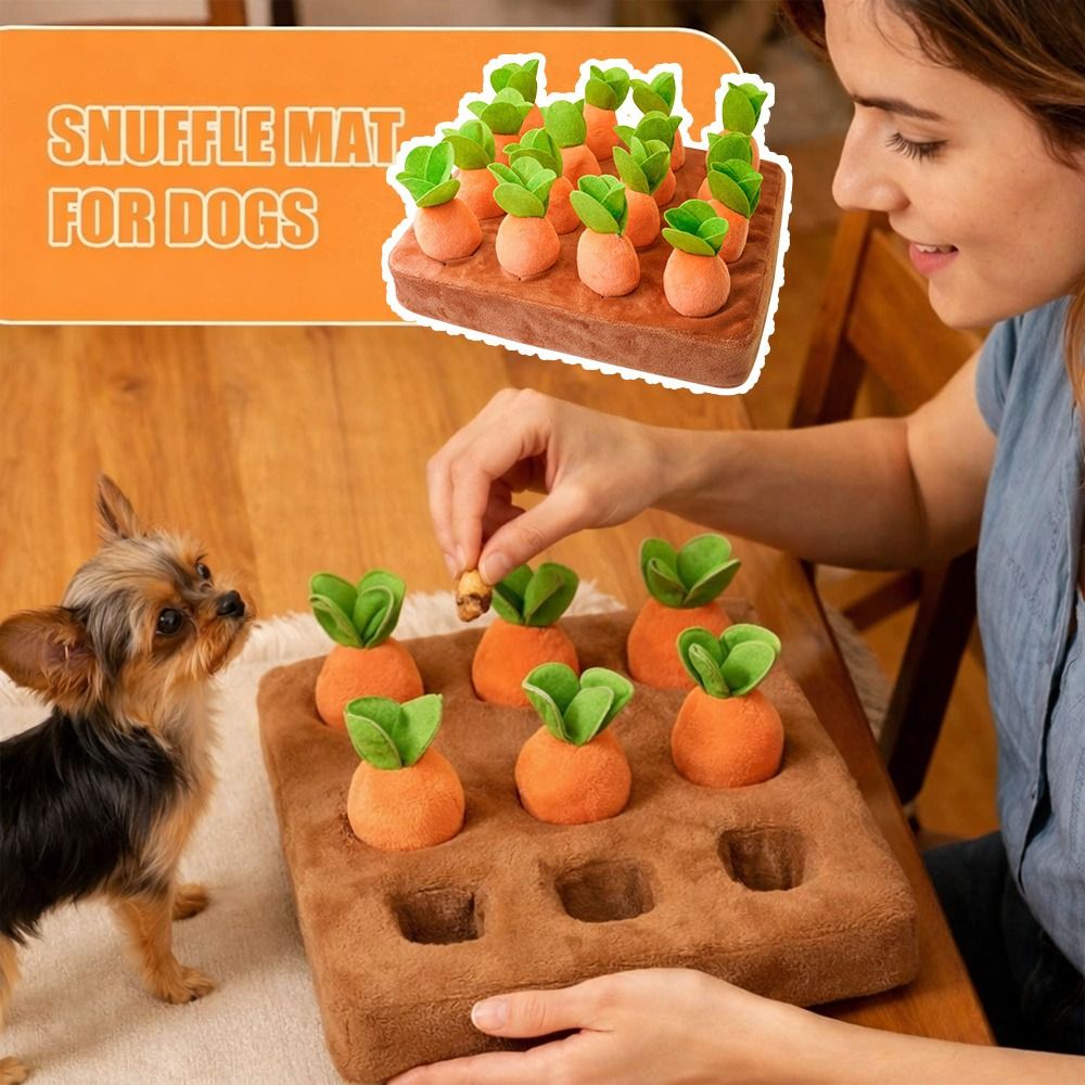 Stress Relief Carrot Snuffle M - огляд і ціна Snuffle Mat For Dogs Foraging Mental