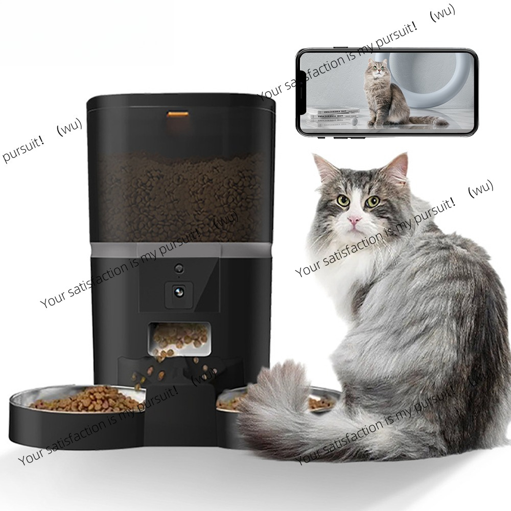 4L Double Meal Camera APP Auto - огляд і ціна Timed Cat Dog Food Dispenser 4L