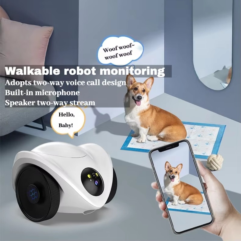 Custom Smart Pet Robot Laser T - огляд і ціна Pet Treat Dispenser Camera Interactive