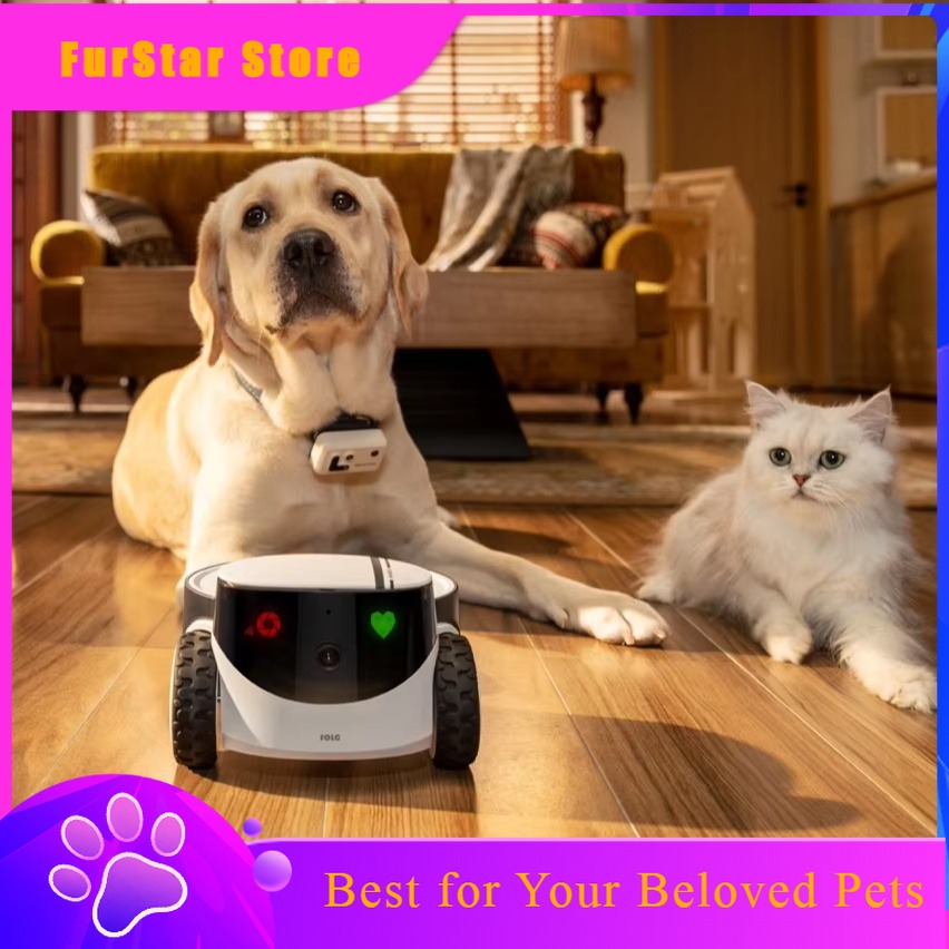 FurStarROLA PetPal AI Robot Co - огляд і ціна Pet Treat Dispenser Camera Interactive