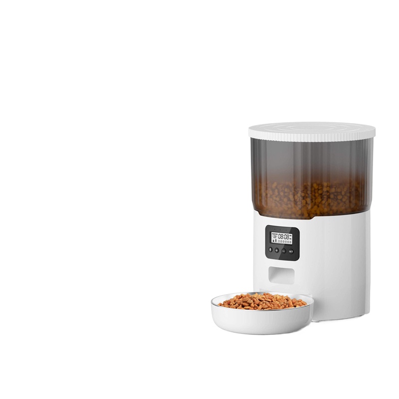 Stainless Steel 4L Round Dual- - огляд і ціна Automatic Pet Feeder Dual Bowl Stainless