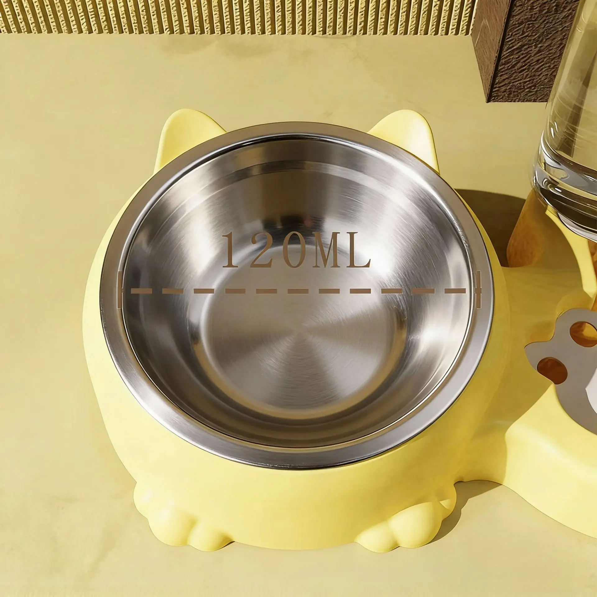 2-in-1 Pet Feeder and Water Di - огляд і ціна Automatic Pet Feeder Dual Bowl Stainless