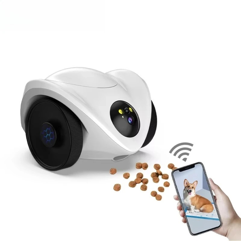 Custom Smart Pet Robot Laser T - огляд і ціна Pet Treat Dispenser Camera Interactive
