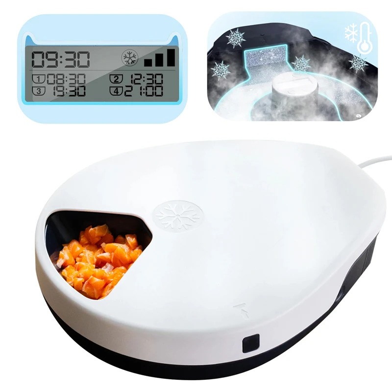【Hot】Automatic Pet Feeder with - огляд і ціна Wet Food Automatic Pet Feeder Refrigerated