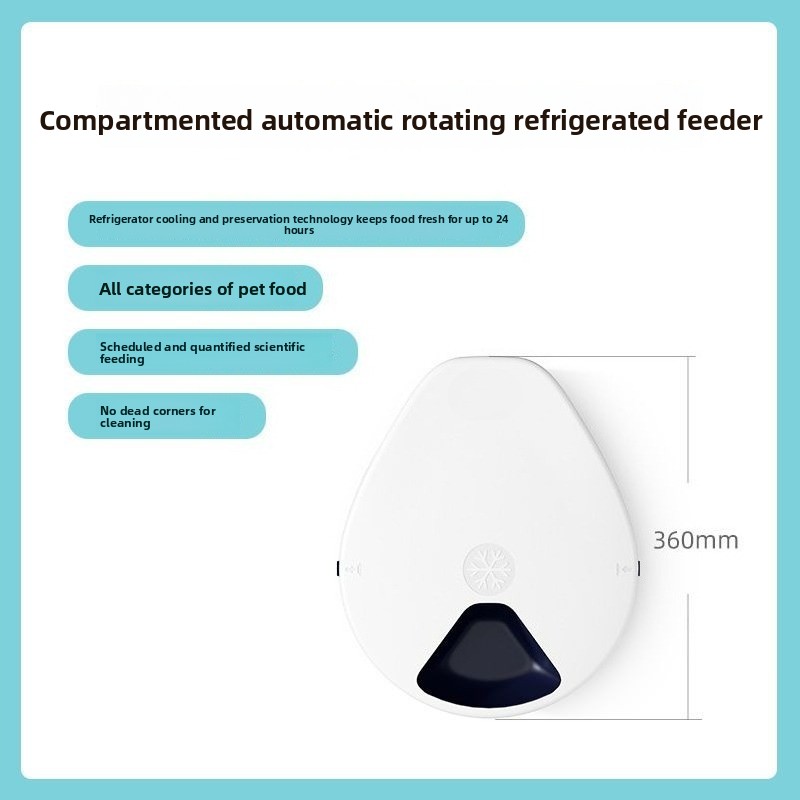 Pet refrigerator automatic wet - огляд і ціна Wet Food Automatic Pet Feeder Refrigerated