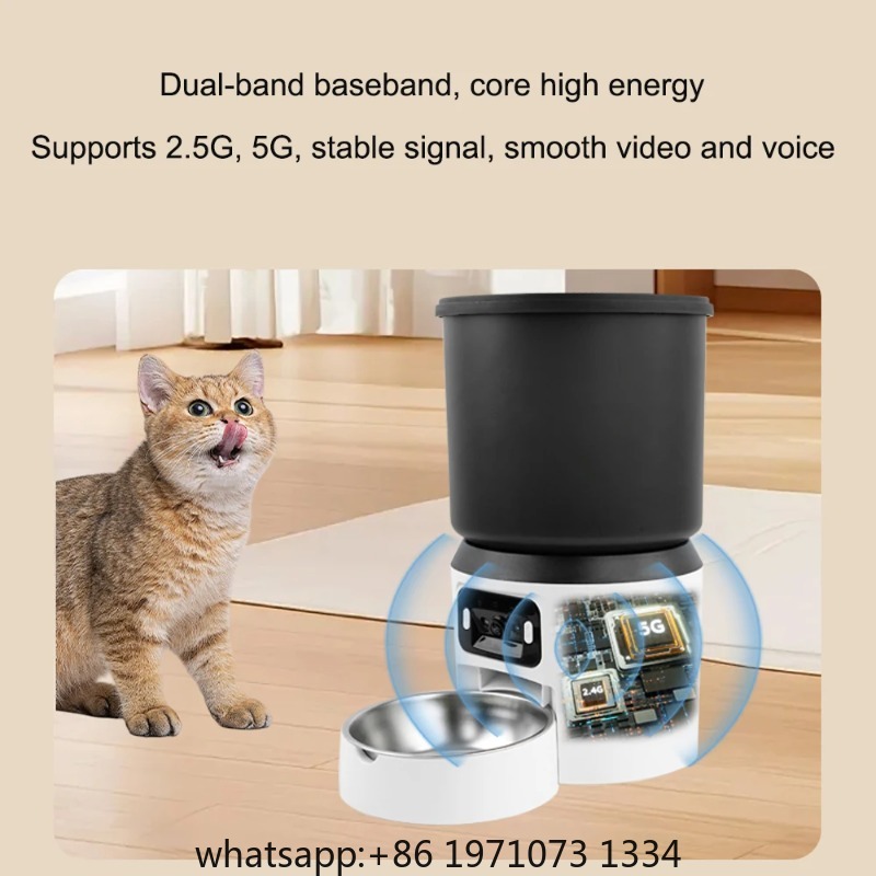 4L Automatic Cat Feeder - Time - огляд і ціна Timed Cat Dog Food Dispenser 4L