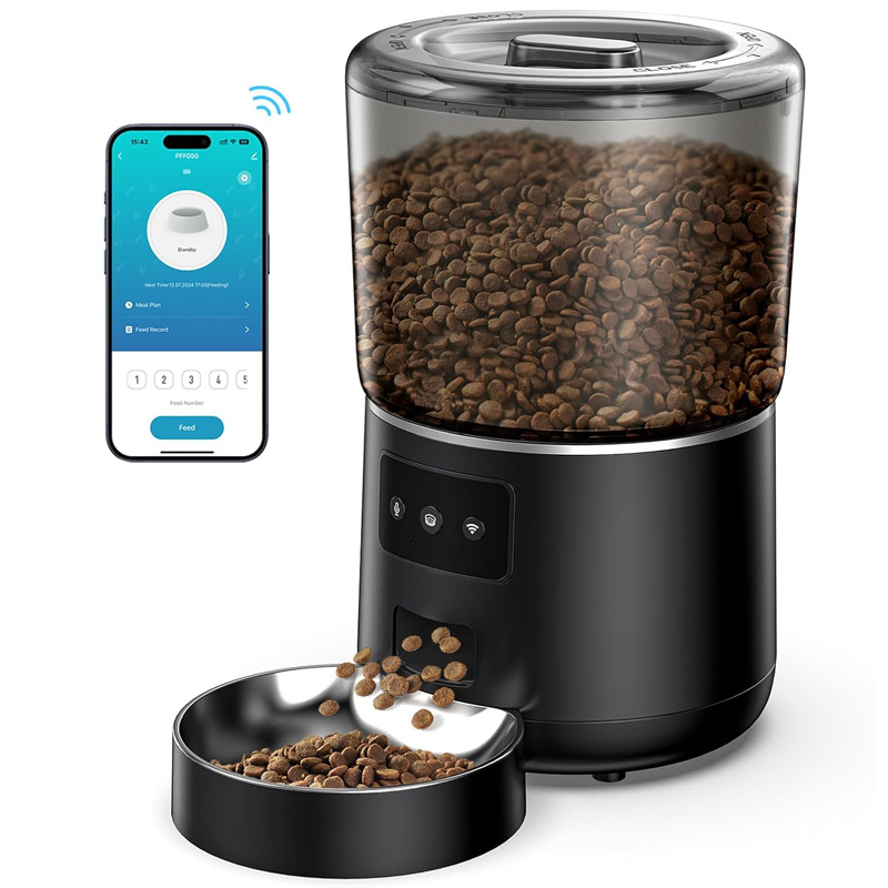 4L Smart WiFi Pet Feeder, APP- - огляд і ціна Timed Cat Dog Food Dispenser 4L