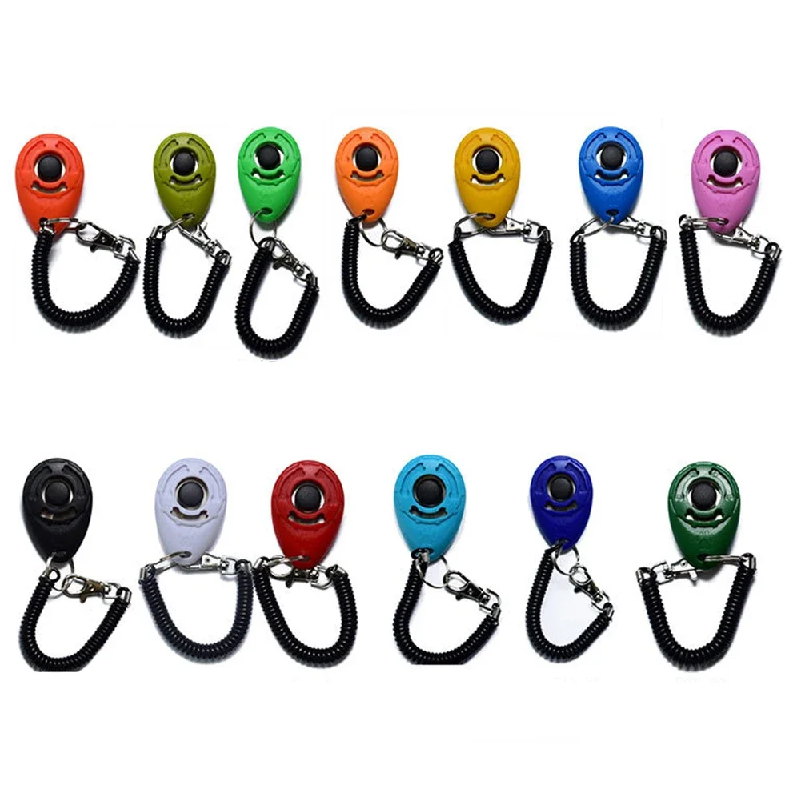 2 in 1 Dog Training Clicker Pe - огляд і ціна Dog Clicker Training With Wrist Strap