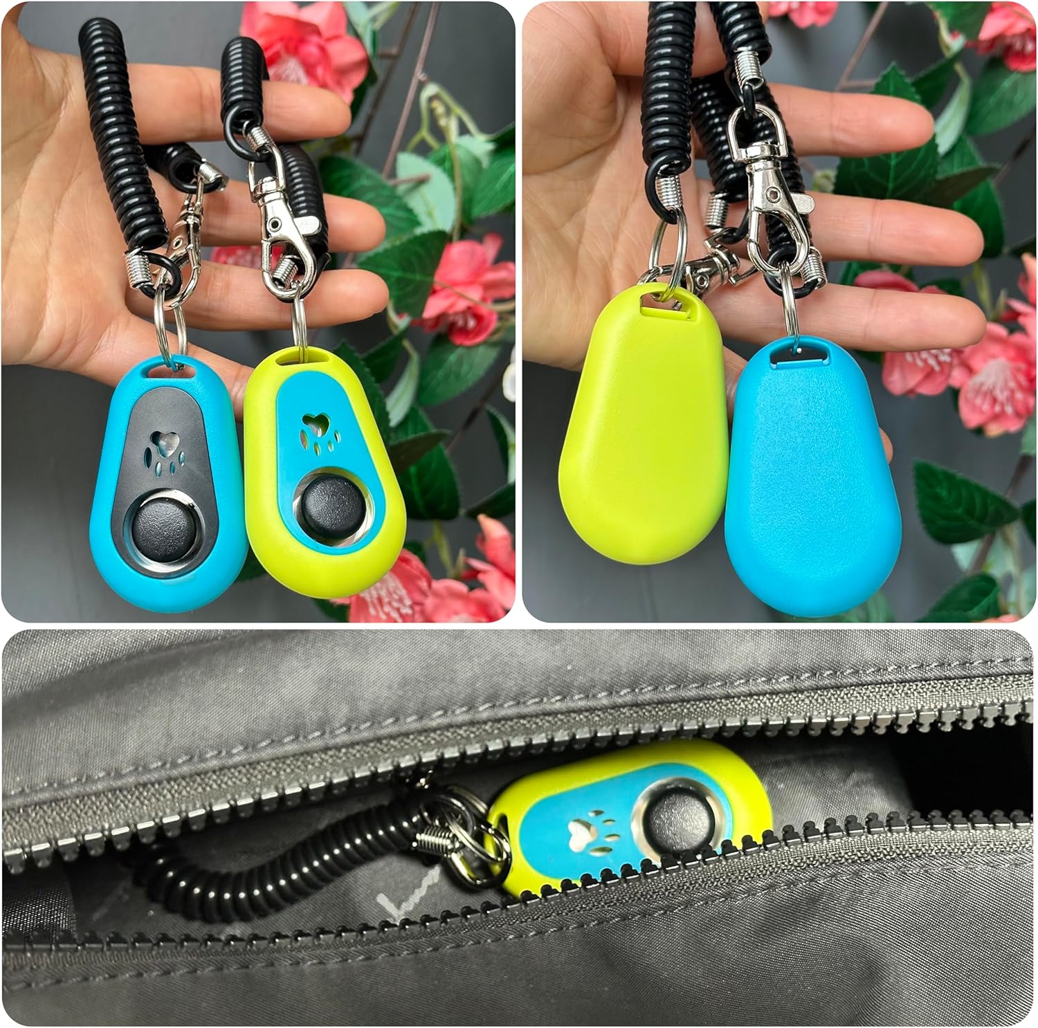 Dog Training Clicker Pet Cat P - огляд і ціна Dog Clicker Training With Wrist Strap
