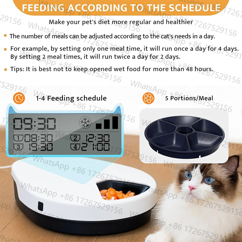 Applicable toVoford Automatic  - огляд і ціна Wet Food Automatic Pet Feeder Refrigerated