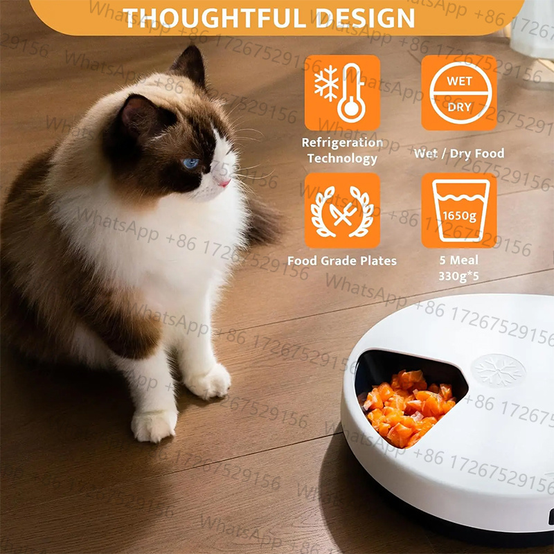 Applicable toVoford Automatic  - огляд і ціна Wet Food Automatic Pet Feeder Refrigerated