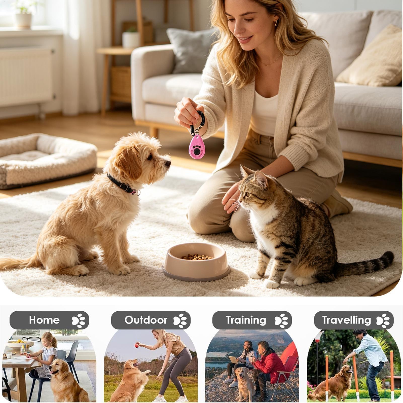 Pet Training Clicker Pet Behav - огляд і ціна Dog Clicker Training With Wrist Strap