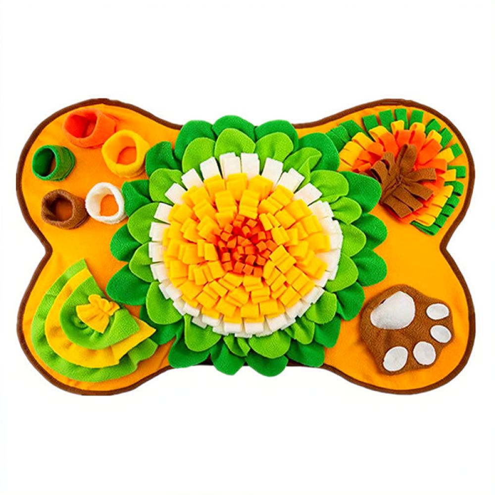 Pet Sniffing Blanket Bone Desi - огляд і ціна Dog Slow Feeder Puzzle Toy Interactive