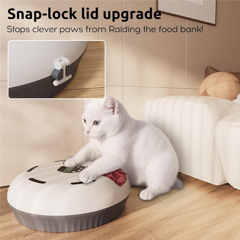 AEE4-Automatic Cat Feeder For  - огляд і ціна Wet Food Automatic Pet Feeder Refrigerated