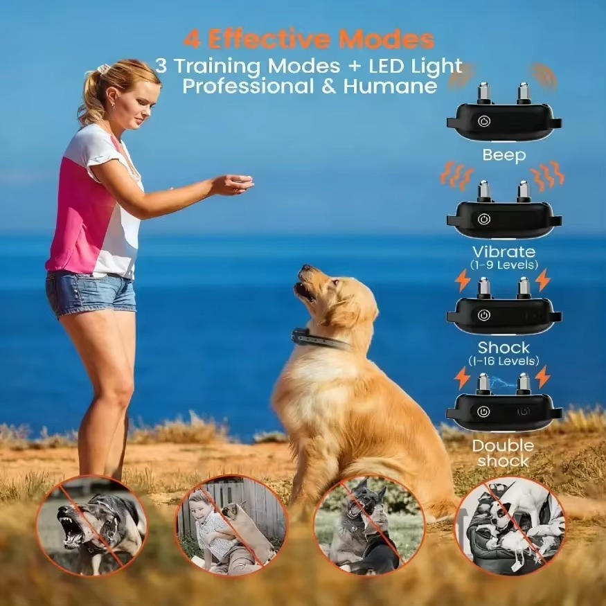 FurStarDog Training Shock Coll - огляд і ціна Dog Training Collar Remote 1000M Beep