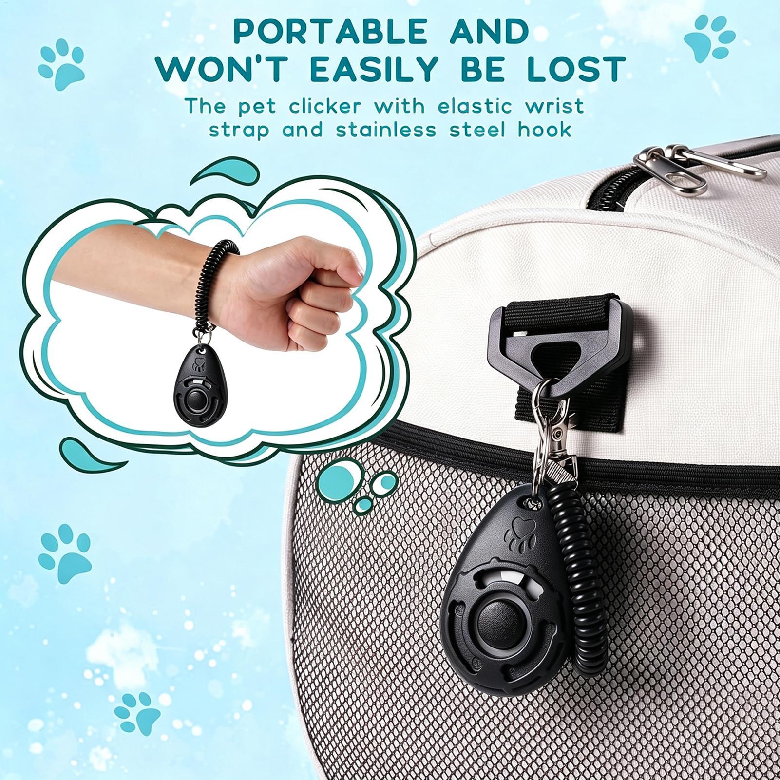 Pet Clicker For Dog Training P - огляд і ціна Dog Clicker Training With Wrist Strap